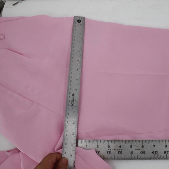 NWT Ted baker pants women's 3 MYYIAT slim trousers pleated lilac high waist - Picture 11 of 16